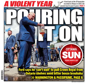Cover of Ottawa Sun