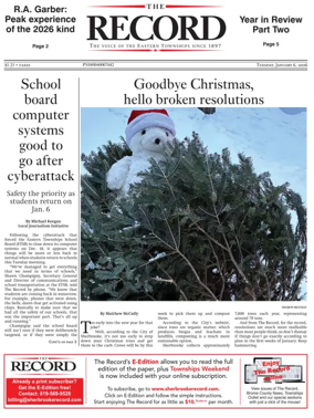 Cover of Sherbrooke Record