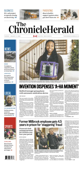 Cover of The Chronicle Herald (Metro)