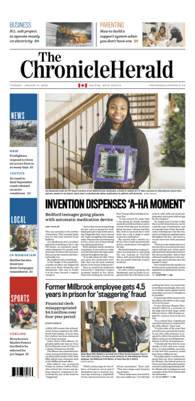 Cover of The Chronicle Herald (Provincial)