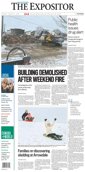 Cover of The Expositor (Brantford)