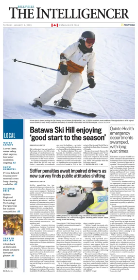 Cover of The Intelligencer (Belleville)