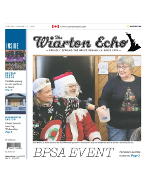 Cover of Wiarton Echo