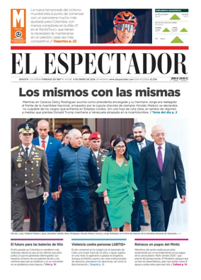 Cover of El Espectador