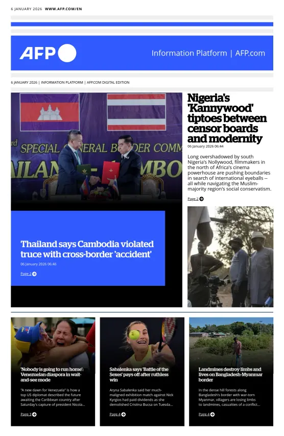 Cover of AFP English