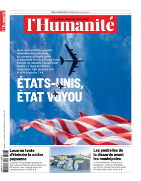 Cover of L'HUMANITE
