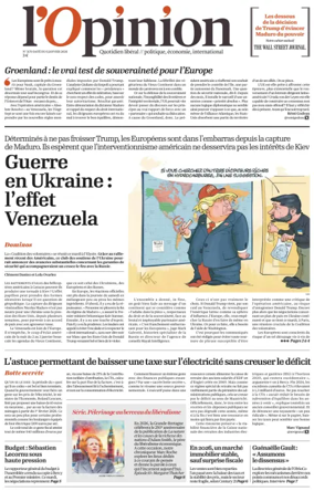 Cover of L'Opinion