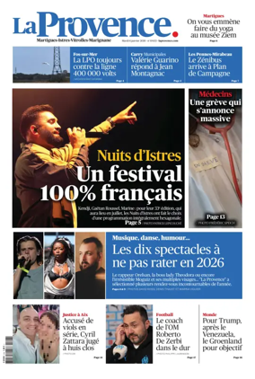 Cover of La Provence Martigues-Istres-Vitrolles-Marignane