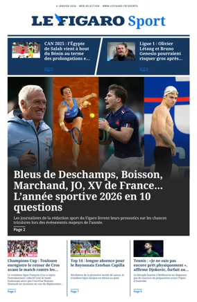 Cover of Le Figaro Sport