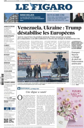 Cover of Le Figaro