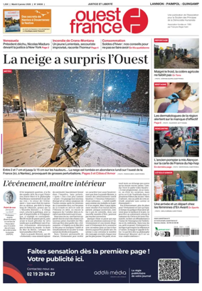 Cover of Ouest-France (Lannion / Paimpol / Guingamp)