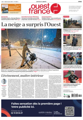Cover of Ouest France (Orne)