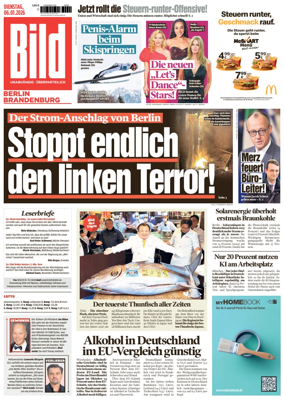 Cover of BILD Berlin-Brandenburg