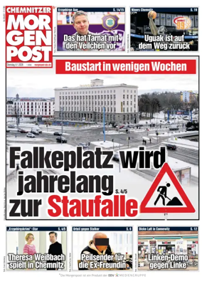 Cover of Chemnitzer Morgenpost