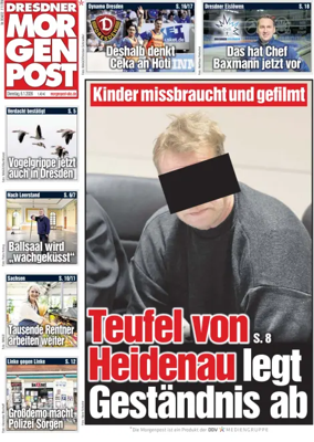 Cover of Dresdner Morgenpost