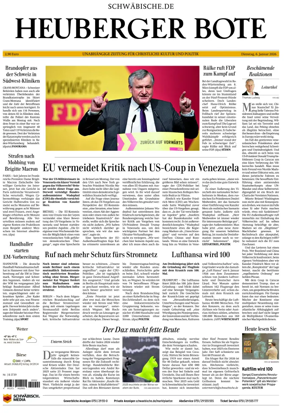 Cover of Heuberger Bote