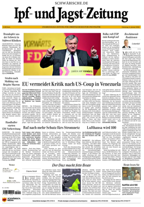 Cover of Ipf- und Jagst-Zeitung