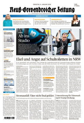 Cover of Neuss-Grevenbroicher Zeitung Neuss