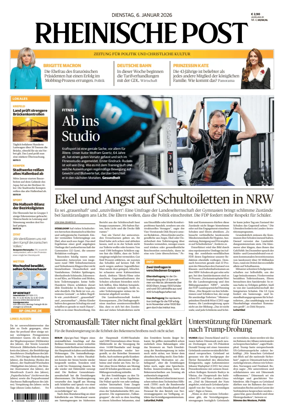 Cover of Rheinische Post Krefeld Kempen