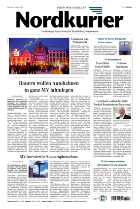 Cover of Treptower Tageblatt