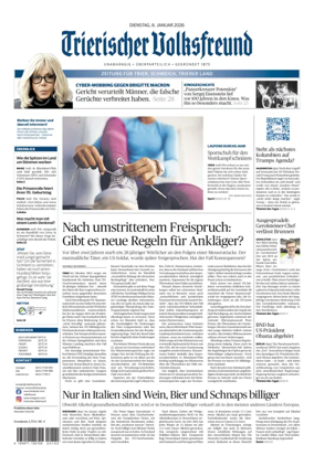 Cover of Trierischer Volksfreund