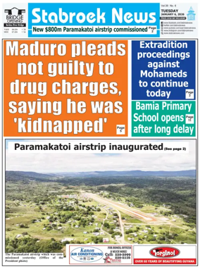 Cover of Stabroek News