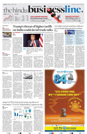 Cover of BusinessLine (Kolkata)