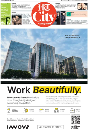 Cover of Hindustan Times (Gurgaon) - City