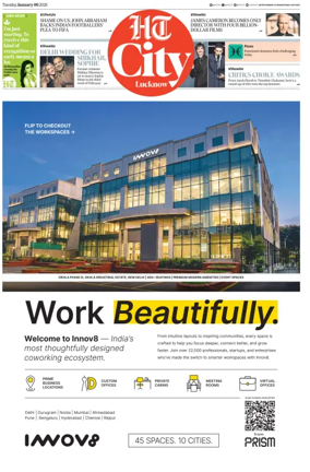 Cover of Hindustan Times (Lucknow) - Live