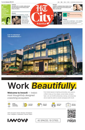 Cover of Hindustan Times (Jaipur) - City