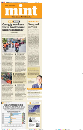 Cover of Mint Ahmedabad