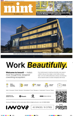 Cover of Mint Bangalore