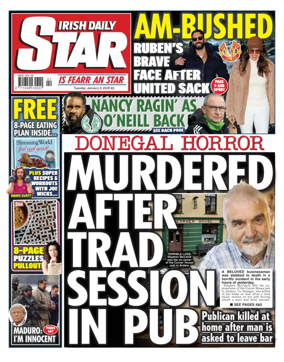 Cover of Irish Daily Star
