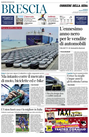Cover of Corriere della Sera (Brescia)