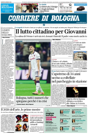 Cover of Corriere di Bologna