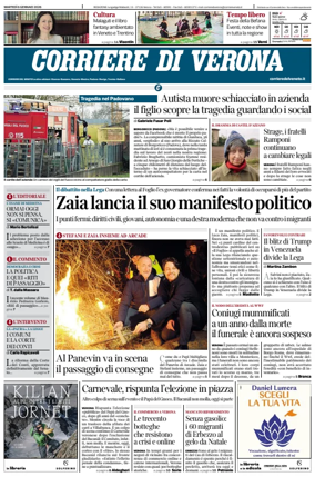 Cover of Corriere di Verona
