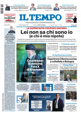 Cover of Il Tempo (Nazionale)