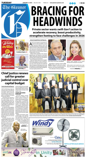 Cover of Jamaica Gleaner