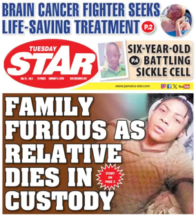Cover of The Star (Jamaica)