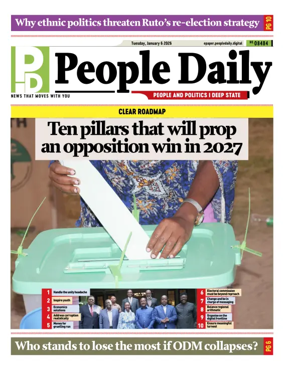 Cover of People Daily ePaper