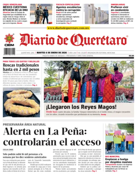 Cover of Diario de Queretaro