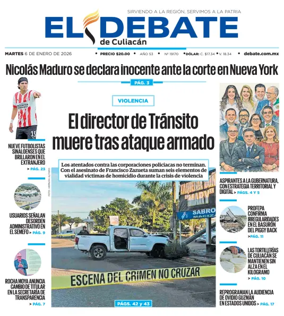 Cover of El Debate de Culiacan