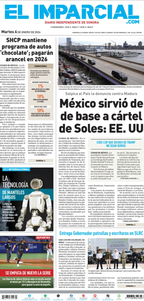 Cover of El Imparcial
