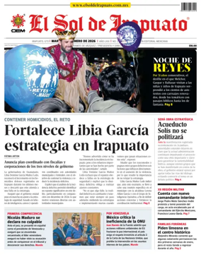 Cover of El Sol de Irapuato