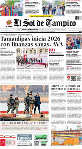 Cover of El Sol de Tampico
