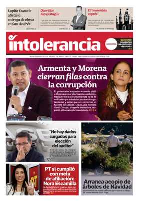 Cover of Intolerancia Diario