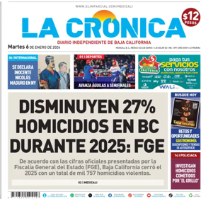 Cover of La Cronica