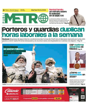 Cover of Publimetro Guadalajara