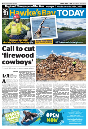 Cover of Hawke's Bay Today