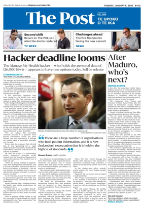 Cover of The Dominion Post